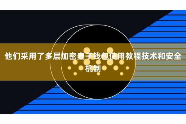他们采用了多层加密麦子钱包使用教程技术和安全机制